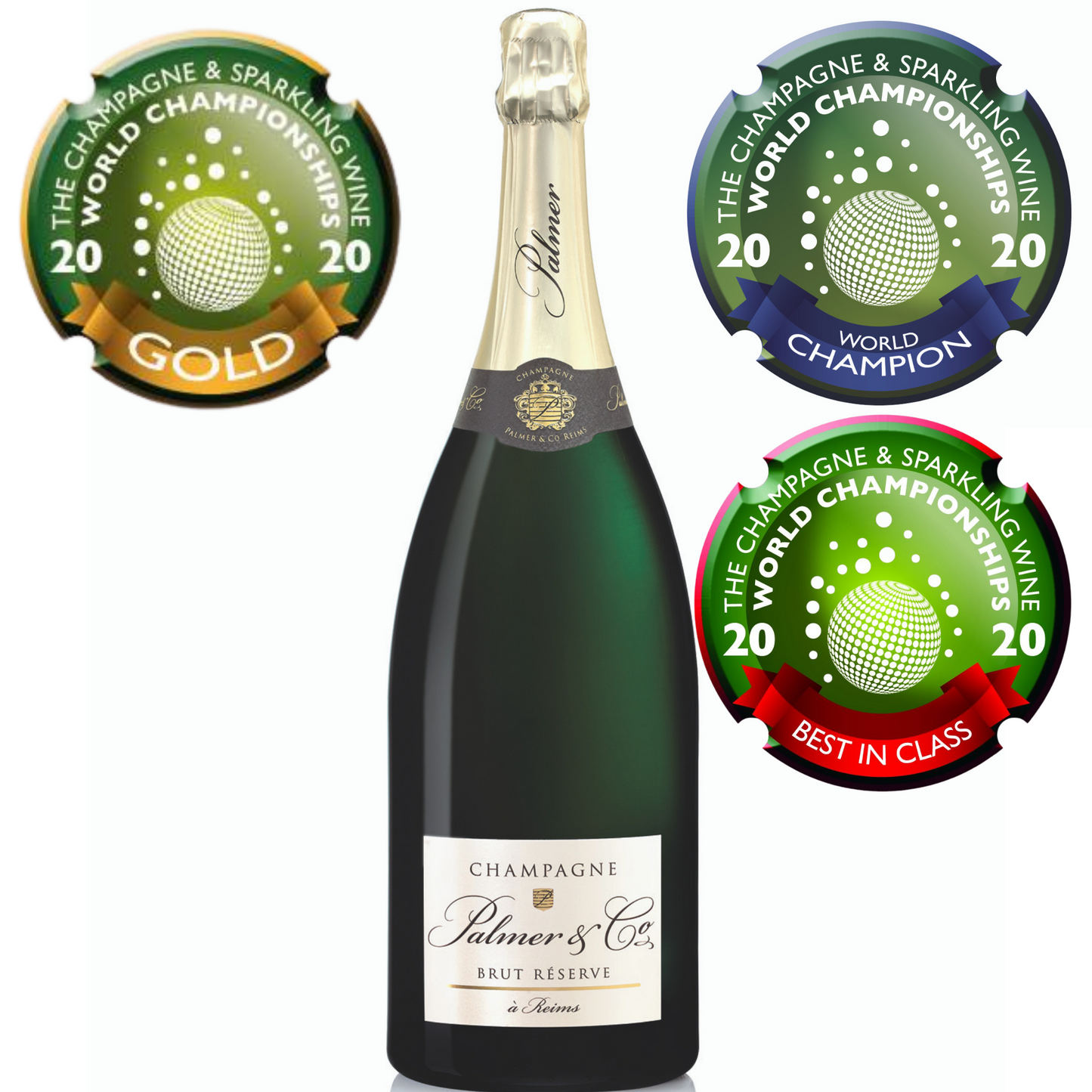 Champagne Palmer & Co Brut Reserve Magnum (1,5L)