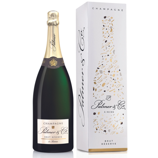 Champagne Palmer Brut Reserve Magnum (1,5L) díszdobozban