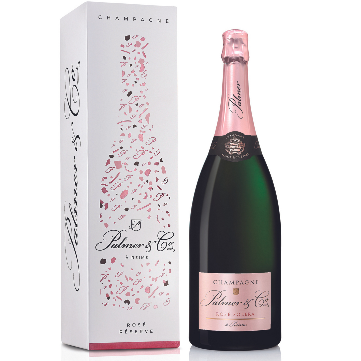 CHAMPAGNE PALMER & CO ROSÉ SOLERA Magnum (1,5L) díszdobozban