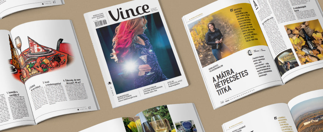 "Nagybetűs Személyesség" - VINCE MAGAZIN
