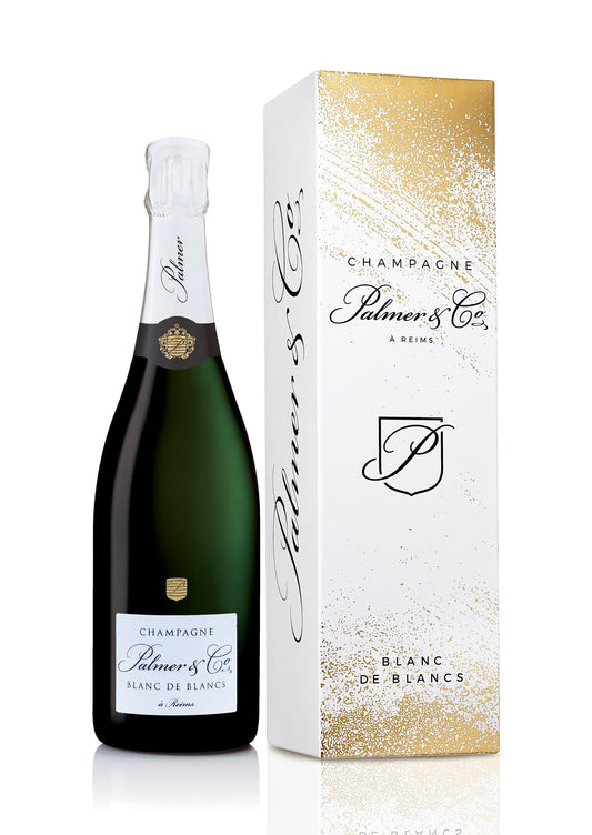 Champagne Palmer & Co Blanc de Blancs (0,75L) Díszdobozban